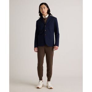 Quince Blue Sport Coat Modern Tailoring